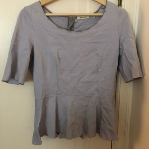 Babaton Barrett peplum top